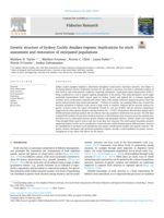 Genetic structure of Sydney Cockle Anadara trapezia: Implications for stock assessment and restoration of extirpated populations
