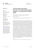 Current status and future directions of Chlamydia pecorum research: a scoping review (2010– 2025) 