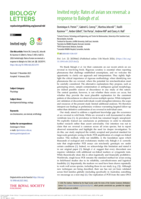 Invited reply: Rates of avian sex reversal: a response to Balogh et al