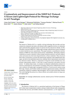 Cryptanalysis and Improvement of the SMEP-IoV Protocol: A Secure and Lightweight Protocol for Message Exchange in IoV Paradigm