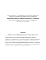 Family Relationship Rupture, Coercive Dynamics, and Suicide Risk: Expanding the Evidence Base for the DFSV-Suicide Enquiry - Supplementary Submission (Corrigendum) to Submission 134 to the House of Representatives Standing Committee on Social Policy and Legal Affairs