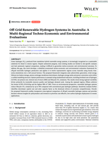 Off‐Grid Renewable Hydrogen Systems in Australia: A Multi‐Regional Techno‐Economic and Environmental Evaluations