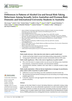 Differences in Patterns of Alcohol Use and Sexual Risk-Taking Behaviours Among Sexually Active Australian and Overseas-Born Domestic and International University Students in Australia