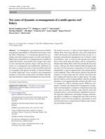 Ten years of dynamic co-management of a multi-species reef fishery