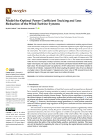 Model for Optimal Power Coefficient Tracking and Loss Reduction of the Wind Turbine Systems