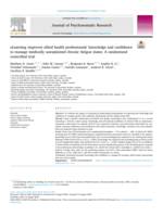 eLearning improves allied health professionals' knowledge and confidence to manage medically unexplained chronic fatigue states: A randomized controlled trial