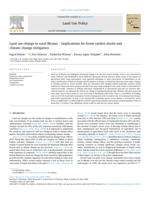 Land use change in rural Bhutan – Implications for forest carbon stocks and climate change mitigation