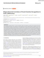Biopsychosocial Correlates of Facial Emotion Recognition in Early Adolescence