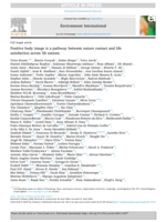 Positive body image is a pathway between nature contact and life satisfaction across 58 nations