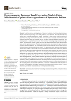 Hyperparameter Tuning of Load-Forecasting Models Using Metaheuristic Optimization Algorithms-A Systematic Review