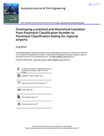 Developing a practical and theoretical transition from Pavement Classification Number to Pavement Classification Rating for regional airports