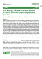 The Moringa value chain in Ethiopia and the socio-economic impact of pests and diseases