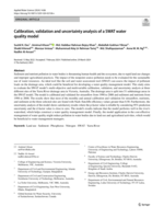 Calibration, validation and uncertainty analysis of a SWAT water quality model