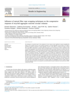 Influence of natural fiber rope wrapping techniques on the compressive response of recycled aggregate concrete circular columns