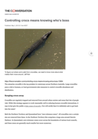 Controlling crocs means knowing who’s boss