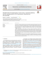 Zebrafish behavioral phenotyping: Current assays, automated platforms, and the emerging need for AI in neuroscience, drug discovery and toxicology