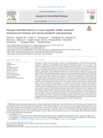 Nanogel-controlled delivery of caerin peptides enables sustained intratumoural retention and immunometabolic reprogramming