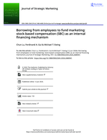 Borrowing from employees to fund marketing: stock-based compensation (SBC) as an internal financing mechanism