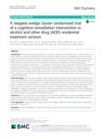 A stepped wedge cluster randomised trial of a cognitive remediation intervention in alcohol and other drug (AOD) residential treatment services