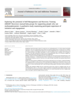 Exploring the potential of Self-Management and Recovery Training (SMART Recovery) mutual-help groups for supporting people who use methamphetamine: A qualitative study examining participant experience of initiation and engagement