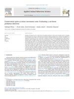 Conservation gains at minor movement costs: Evaluating a cat-borne predation deterrent