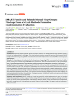 SMART Family and Friends Mutual‐Help Groups: Findings From a Mixed‐Methods Formative Implementation Evaluation