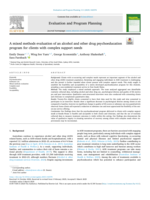 A mixed methods evaluation of an alcohol and other drug psychoeducation program for clients with complex support needs