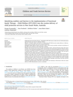 Identifying enablers and barriers to the implementation of Functional family Therapy-Child Welfare (FFT-CW®) into the routine delivery of child protection services in New South Wales, Australia