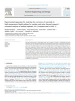 Experimental apparatus for studying the corrosion of materials in high-temperature liquid sodium for nuclear and solar thermal research - corrosion analysis of sodium exposed 316&nbsp;L stainless steel at 650&nbsp;°C