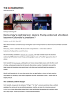 Democracy’s next big test: could a Trump‑endorsed US citizen become Colombia’s president?
