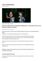 How can kids have a healthier Halloween? And what do you do with the leftover lollies?