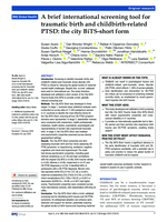 A brief international screening tool for traumatic birth and childbirth-related PTSD: the city BiTS-short form