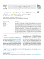 Logging legacies in the Australian tropics: 56-years of skid trail recovery