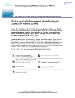 Omics, synthetic biology and biotechnology in Australian marine science