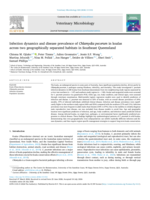 Infection dynamics and disease prevalence of Chlamydia pecorum in koalas across two geographically separated habitats in Southeast Queensland
