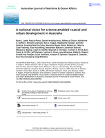 A national vision for science-enabled coastal and urban development in Australia