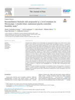 Reconsolidation blockade with propranolol as a novel treatment for fibromyalgia: a double-blind, randomized placebo-controlled feasibility study