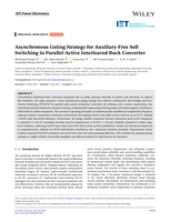 Asynchronous Gating Strategy for Auxiliary-Free Soft Switching in Parallel-Active Interleaved Buck Converter