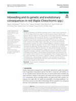 Inbreeding and its genetic and evolutionary consequences in red tilapia (Oreochromis spp.)