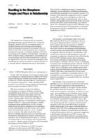 Dwelling in the Biosphere: People and Place in Relationship