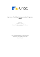 Experiences of Incivility Among Australian Perioperative Nurses