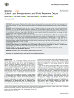 Scleral Lens Fenestrations and Fluid Reservoir Debris