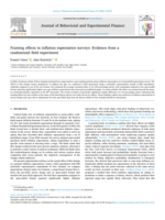 Framing effects in inflation expectation surveys: Evidence from a randomized field experiment