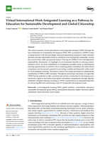 Virtual International Work-integrated Learning as a Pathway to Education for Sustainable Development and Global Citizenship