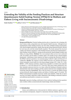Extending the Validity of the Feeding Practices and Structure Questionnaire Solid Feeding Version (FPSQ-S) to Mothers and Fathers Living with Socioeconomic Disadvantage