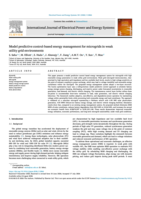 Model predictive control-based energy management for microgrids in weak utility grid environments
