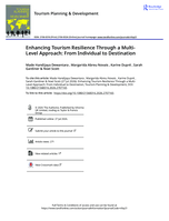 Enhancing Tourism Resilience Through a Multi-Level Approach: From Individual to Destination