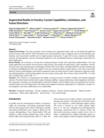 Augmented Reality in Forestry: Current Capabilities, Limitations, and Future Directions