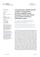 Unravelling the sandfish species complex: strong genetic structure suggests recent divergence in the Indo-Pacific sea cucumber Holothuria (Metriatyla) scabra