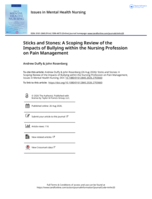 Sticks and Stones: A Scoping Review of the Impacts of Bullying within the Nursing Profession on Pain Management